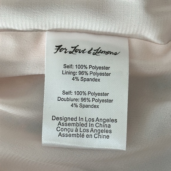 For Love And Lemons Embelleshed Hearts Floral Print And Sequin Minidress - Picture 9 of 11